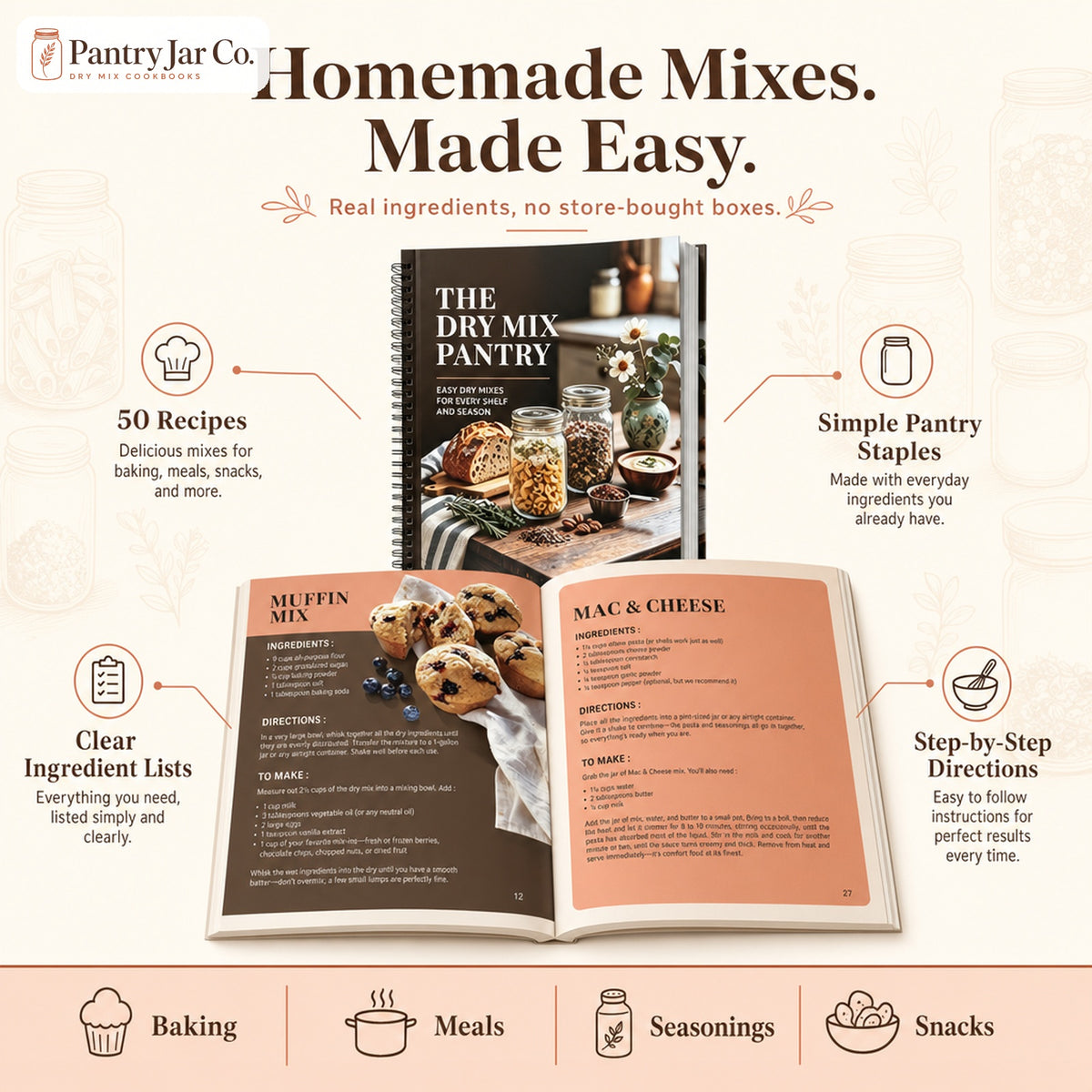 The Dry Mix Pantry Cookbook